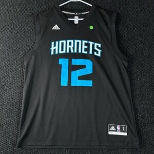Adidas Charlotte Hornets Basketball Jersey Men's Large Black Howard 12